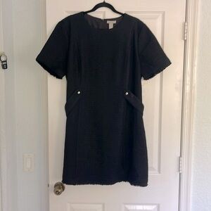 NWT H&M Boucle Dress in black size XL